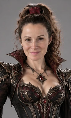 Their fantasy character portrait