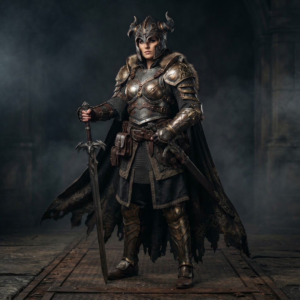 Example of a bespoke hand-made cosplay costume