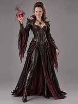 Full-length view of the transformed character