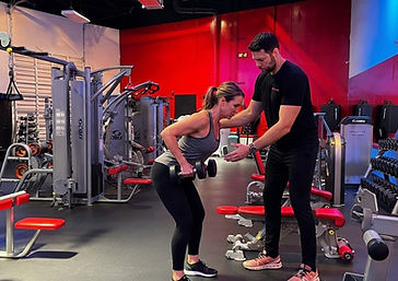 Megan, 41 training with Filipe Franco