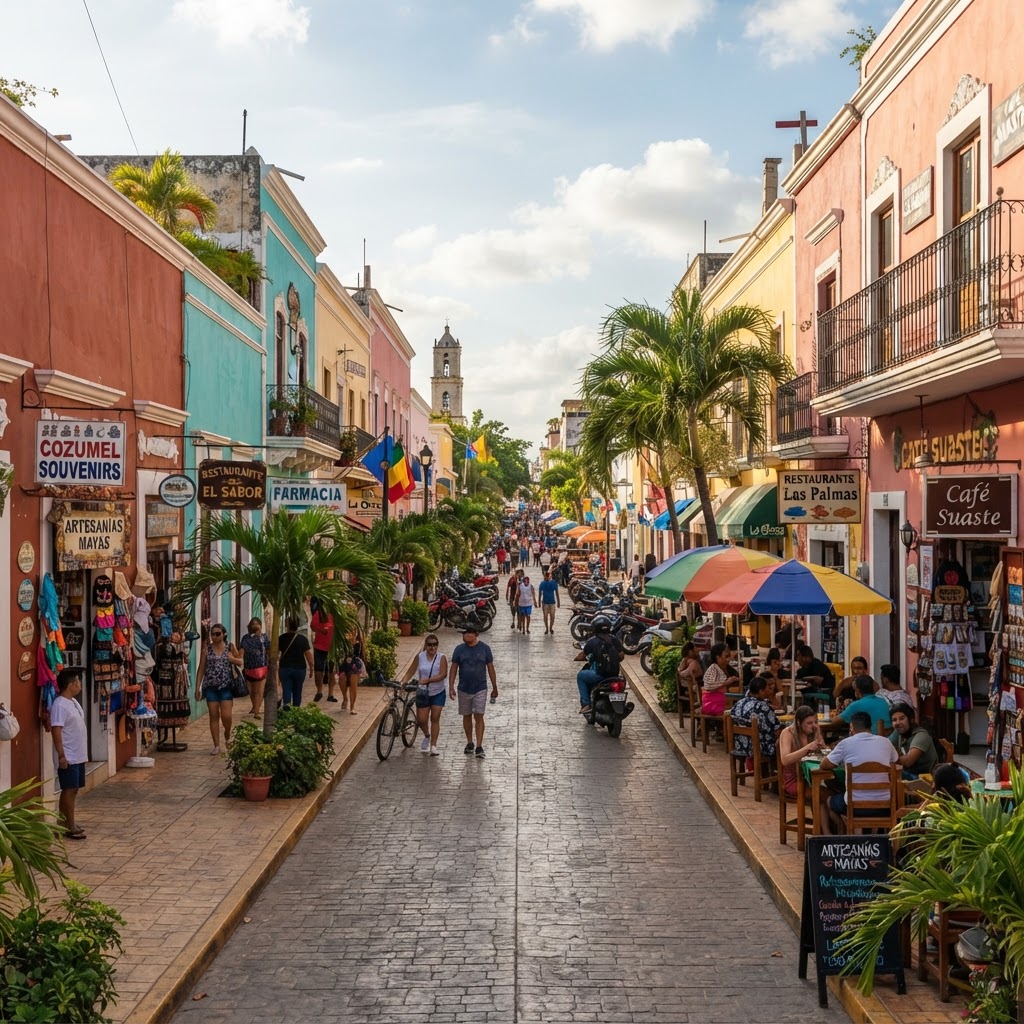 Comercios del centro de San Miguel