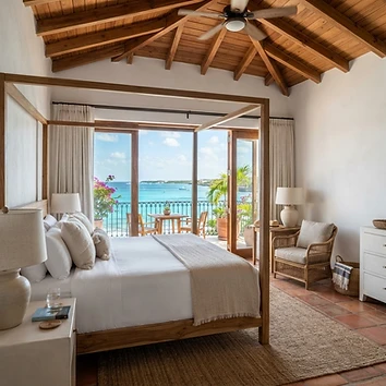 Habitación doble con vista al mar