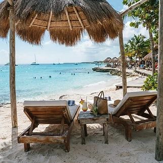 Day pass en beach club frente al arrecife