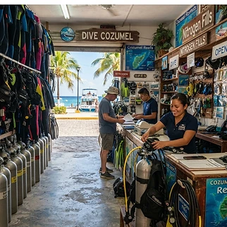 Curso PADI Open Water en Cozumel