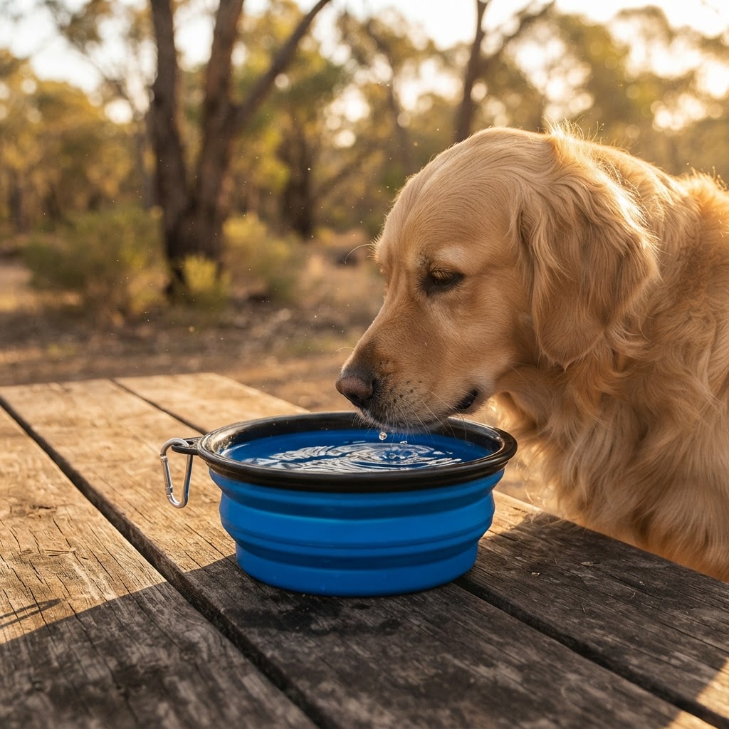 Foldable Pet Travel Bowl
