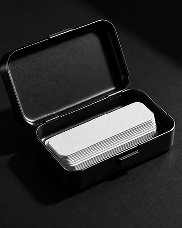 Ghost Vault Tape Travel Kit — black and white studio photograph