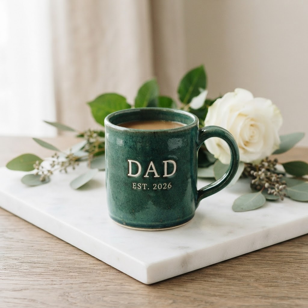 Taza Esmeralda Papá o Mamá
