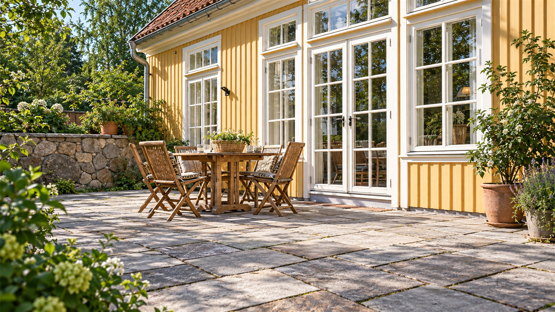 Plattsättning