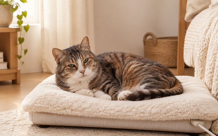 Heated Cat Beds for Senior Cats: What to Look For