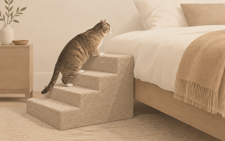 Pet Steps for Senior Cats: Giving Back Their Independence