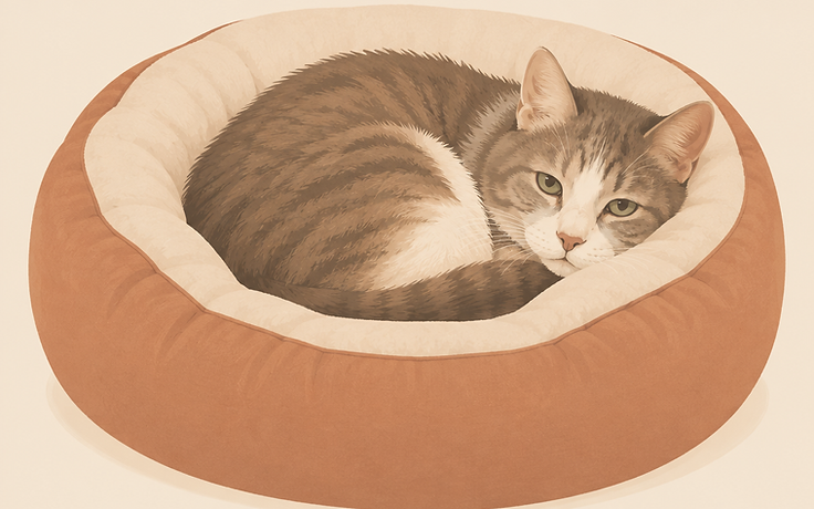 Why a Bolstered Donut Bed Helps Senior Cats Feel Secure