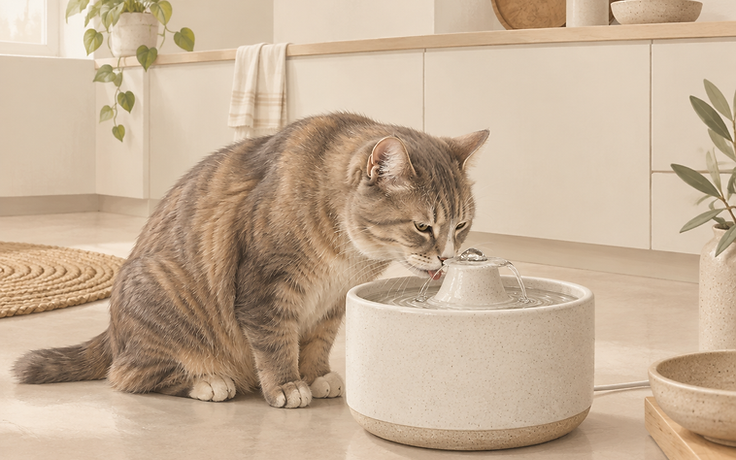 How to Get a Senior Cat to Drink More Water