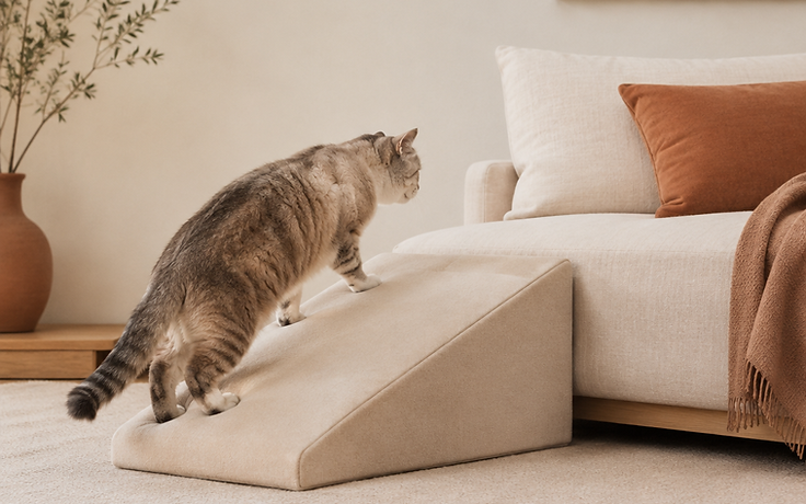 Why a Foam Ramp for Senior Cats Is a Must-Have for Your Home
