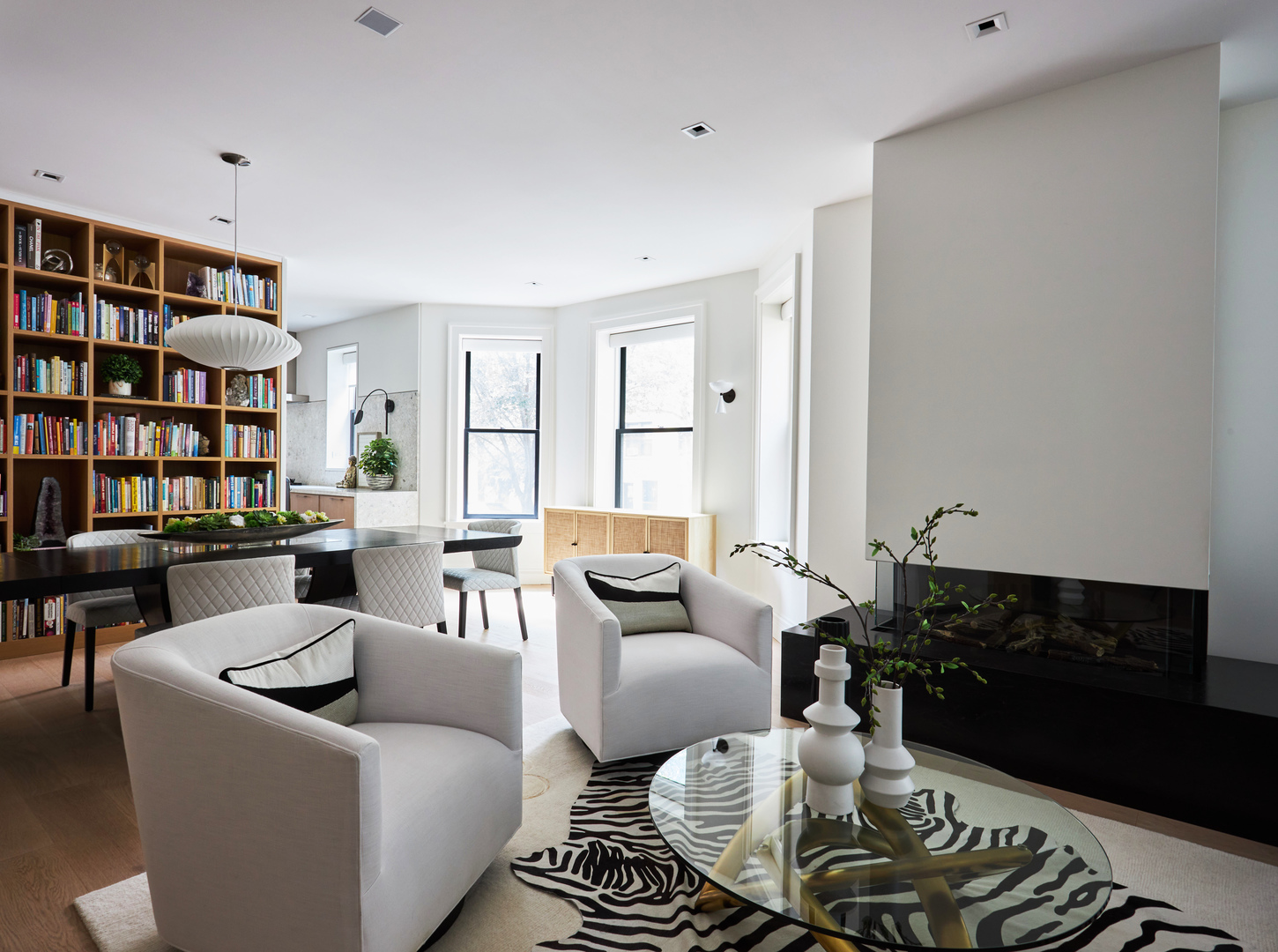 The living room