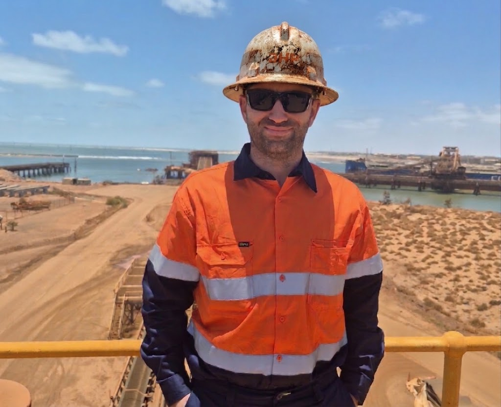 Shane Drumm at Port Hedland, Pilbara