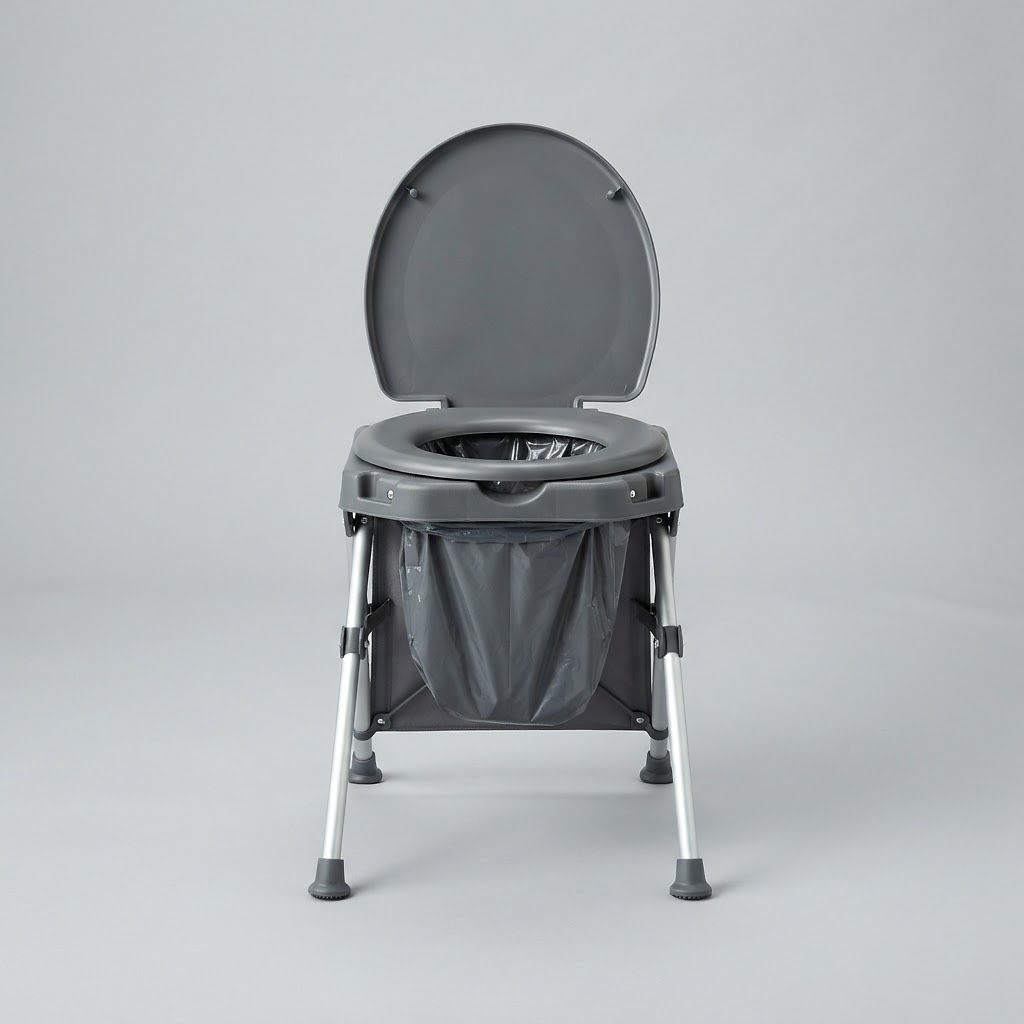 Outsunny Portable Camping Porta Potty Toilet