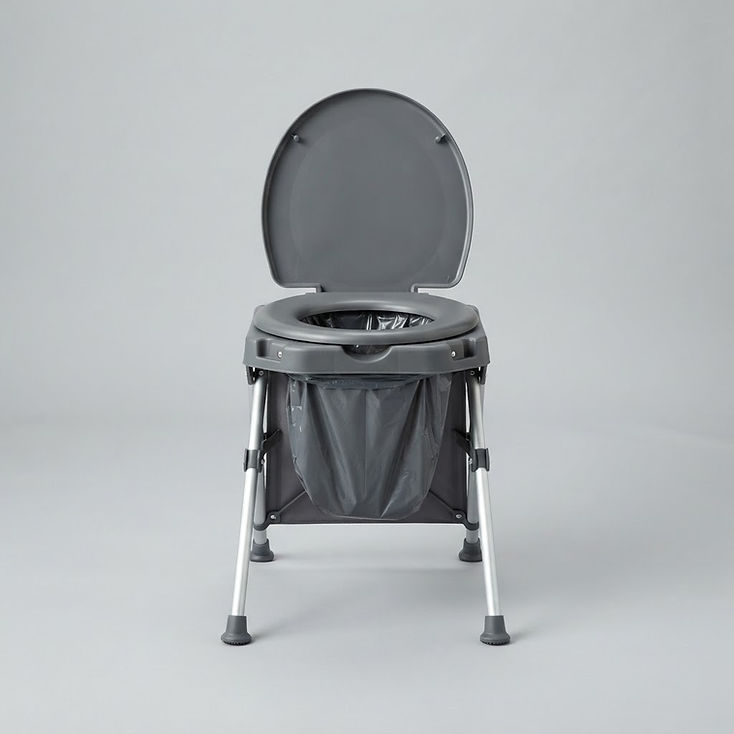 Outsunny Portable Camping Porta Potty Toilet