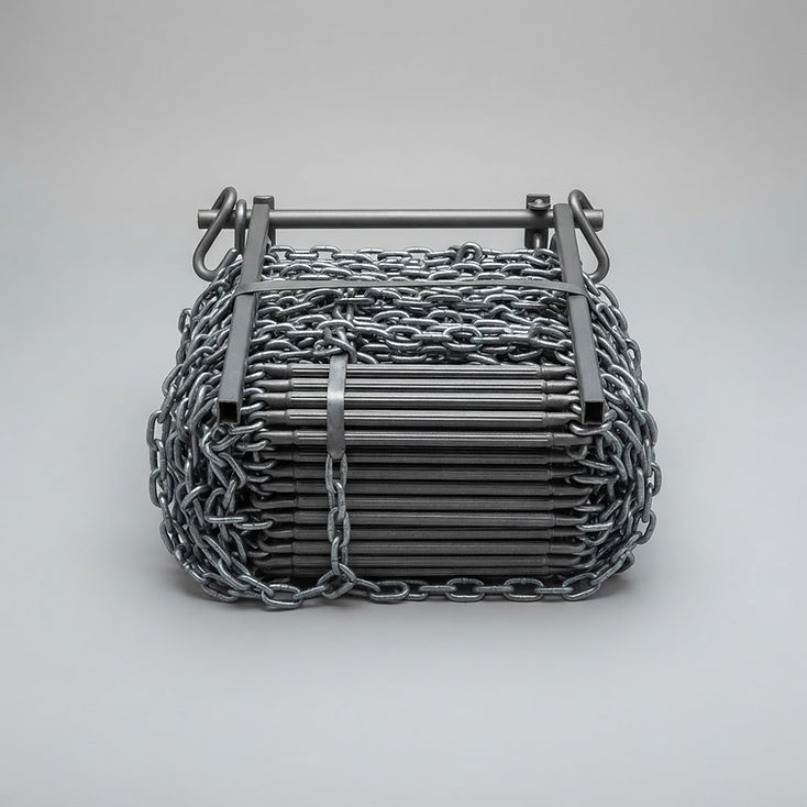ISOP 3-Story Fire Escape Ladder 25 ft