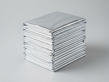 72 HRS Large Emergency Mylar Space Blankets (4-Pack)