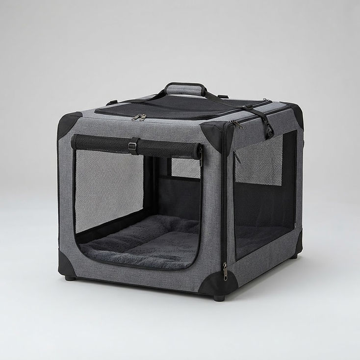Pecute Collapsible Soft Dog Crate