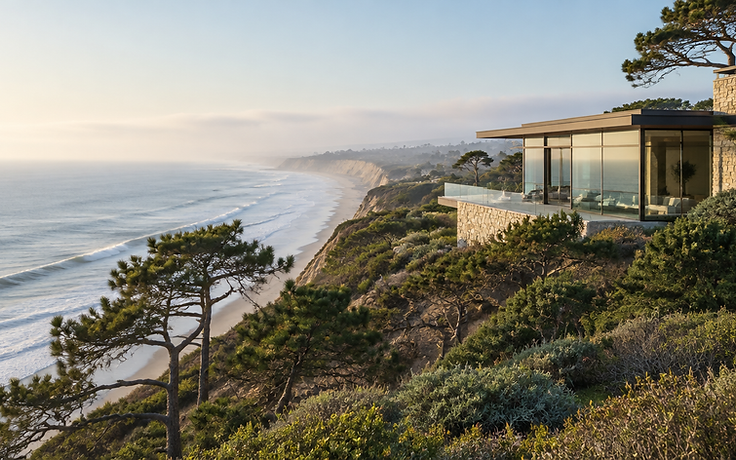 Custom homes in Del Mar, San Diego