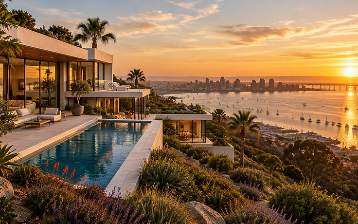 Custom homes in Point Loma, San Diego