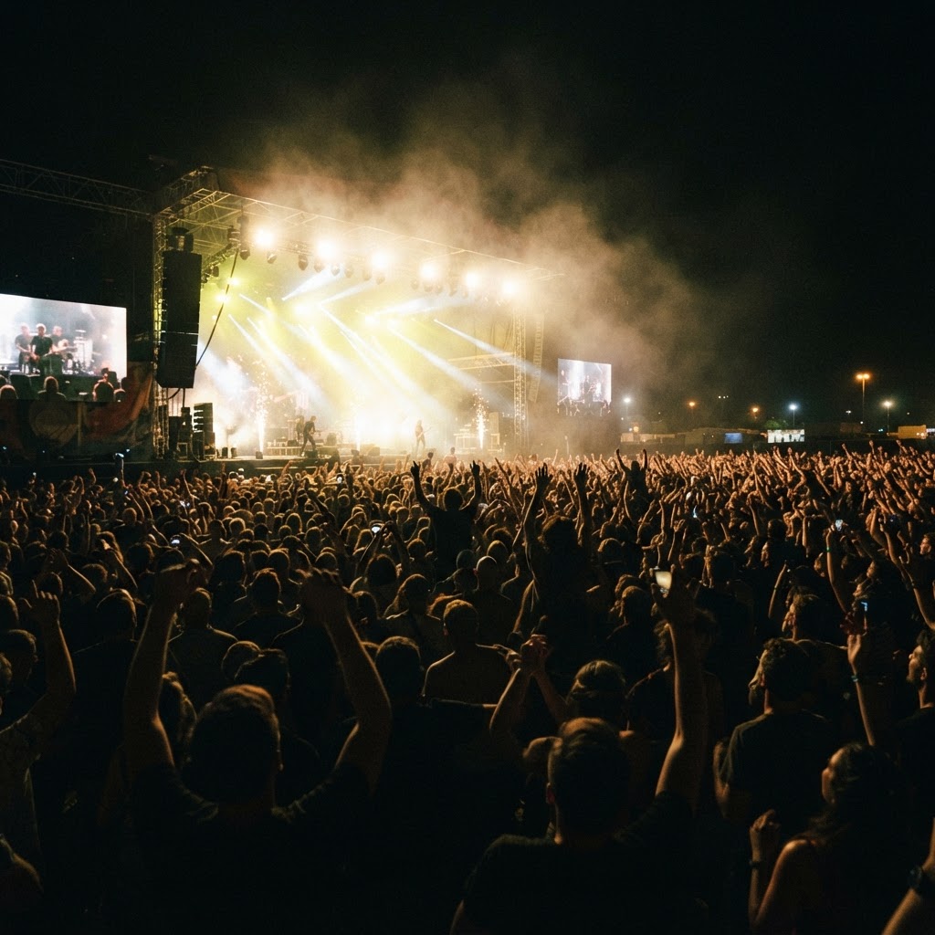 Ingressos para o Festival de Música