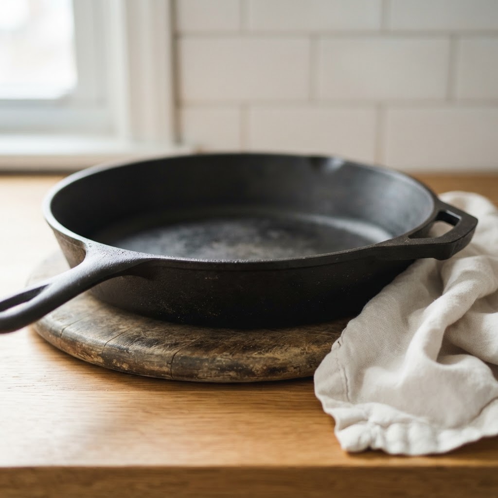 The Cast Iron Skillet in Iron