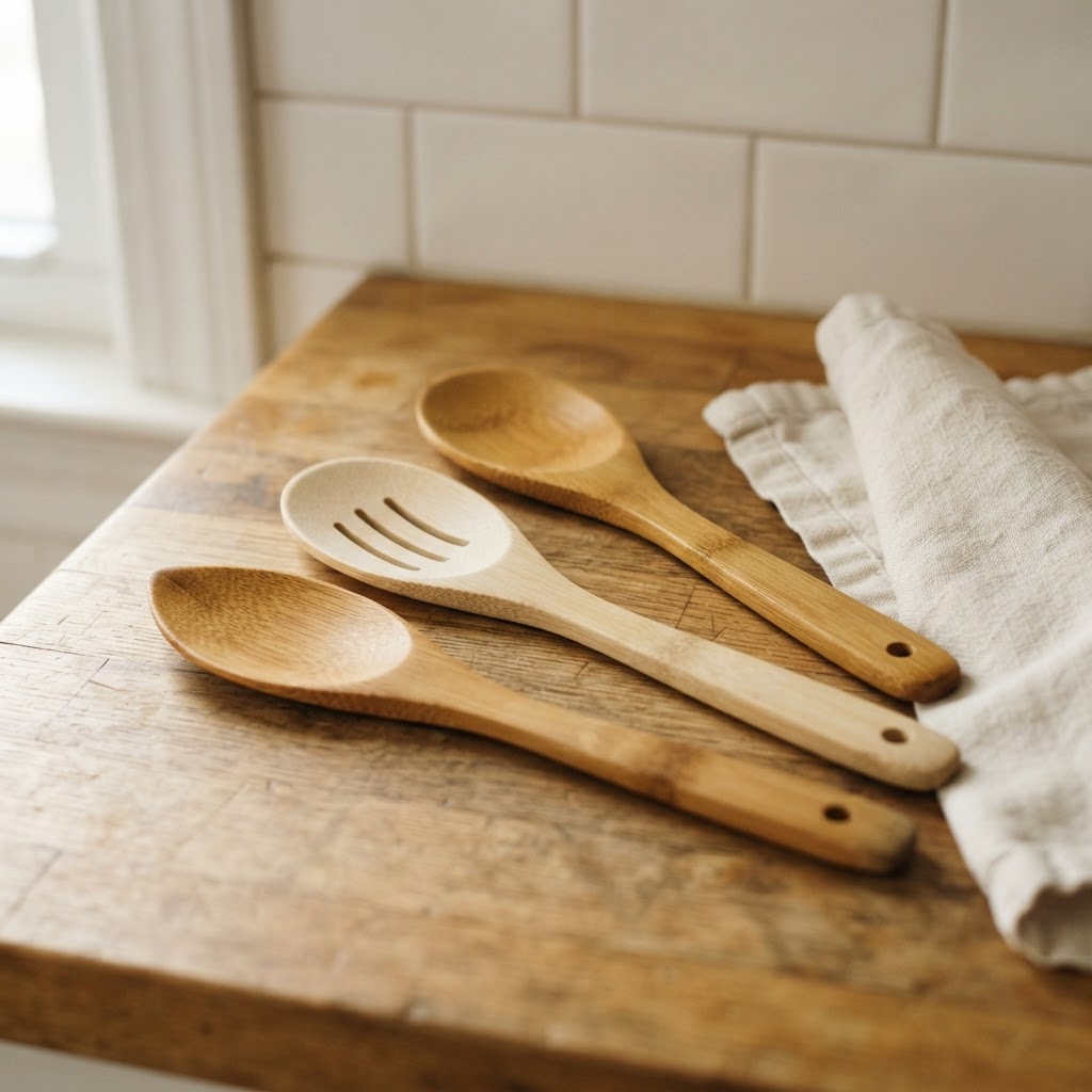 The Spoon Set in Bamboo