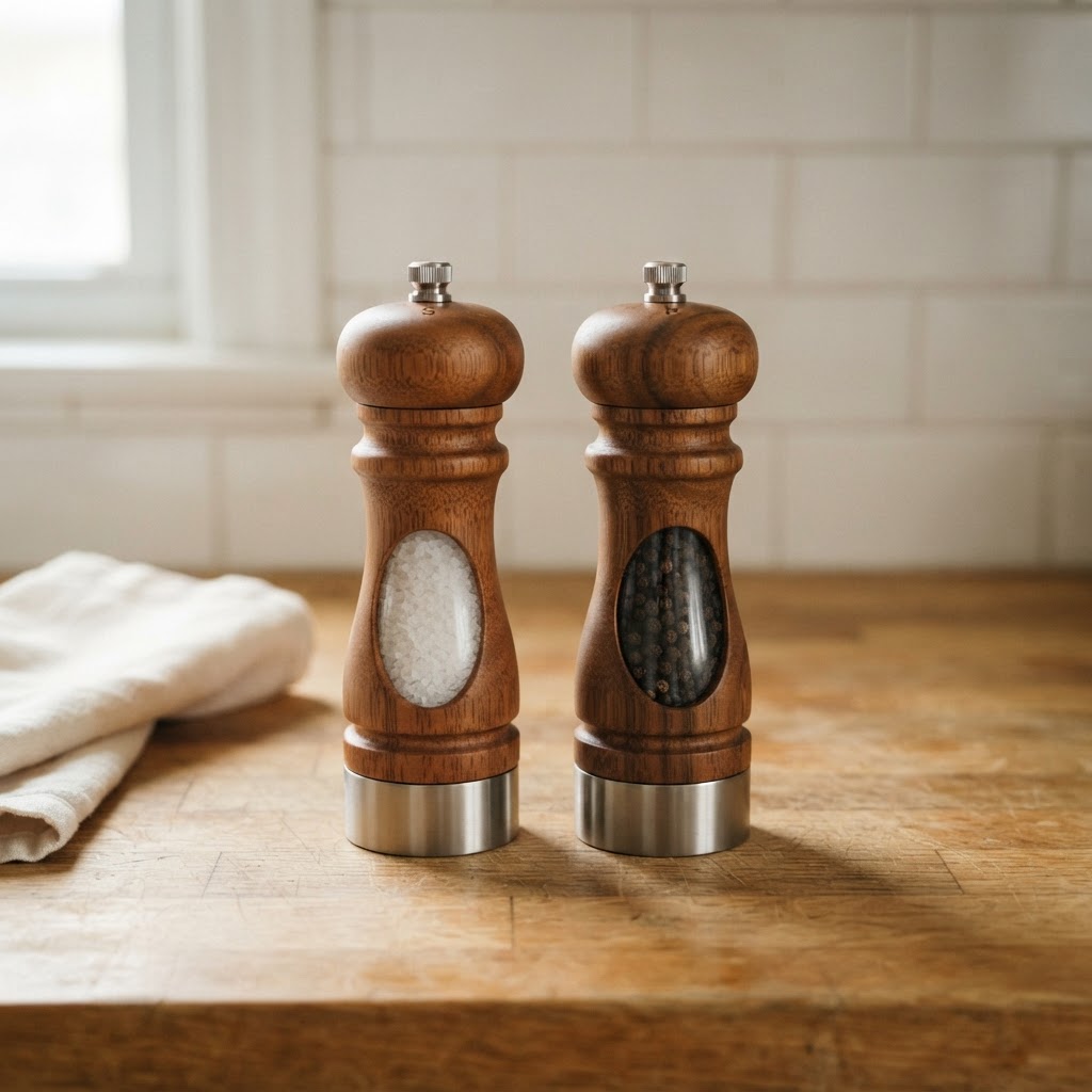 The Salt & Pepper Mills in Acacia