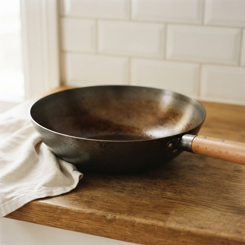 The Carbon Steel Wok in Carbon