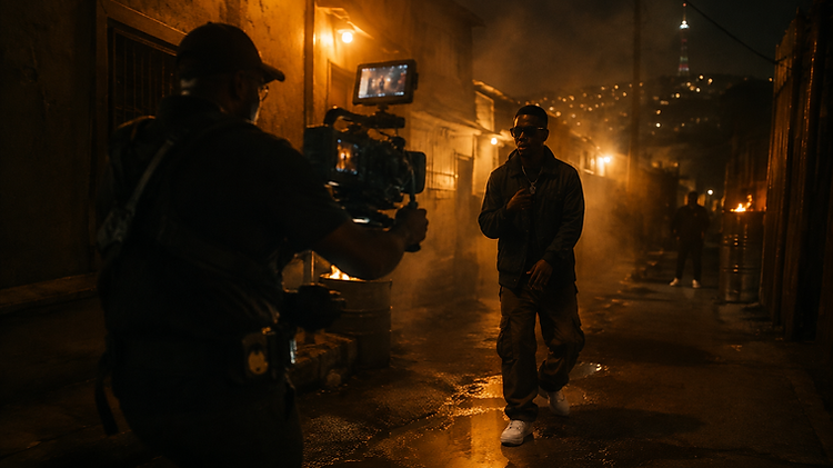 Music Video Set — Audiovisual Production