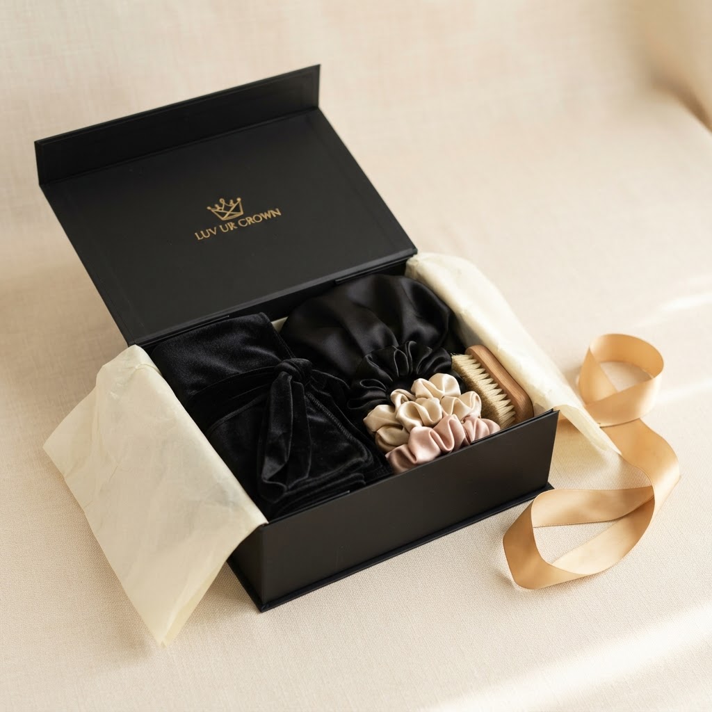 The Full Crown Ritual in Onyx & Champagne