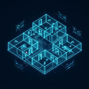 3D visualization of Integrated Security Infrastructure