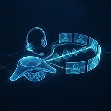 3D visualization of Business Communications