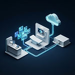 Connected reception, clinical workstations, electronic records, and imaging technology