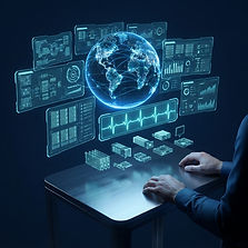 3D visualization of Managed IT Services (MSP)
