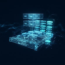 3D visualization of Server & Infrastructure