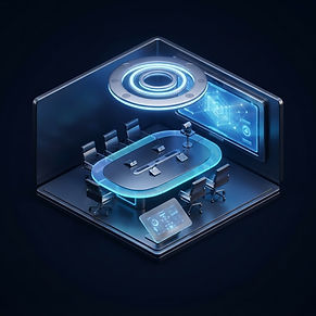 3D visualization of Enterprise Audio Visual (AV) Solutions