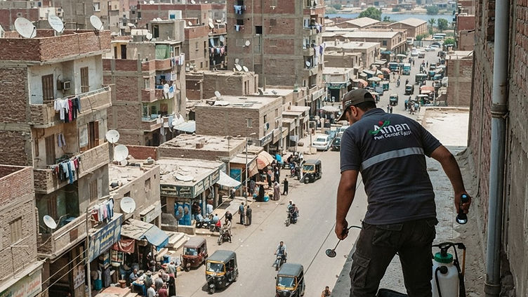 شركة مكافحة حشرات في شبرا الخيمة — رش وتطهير بضمان