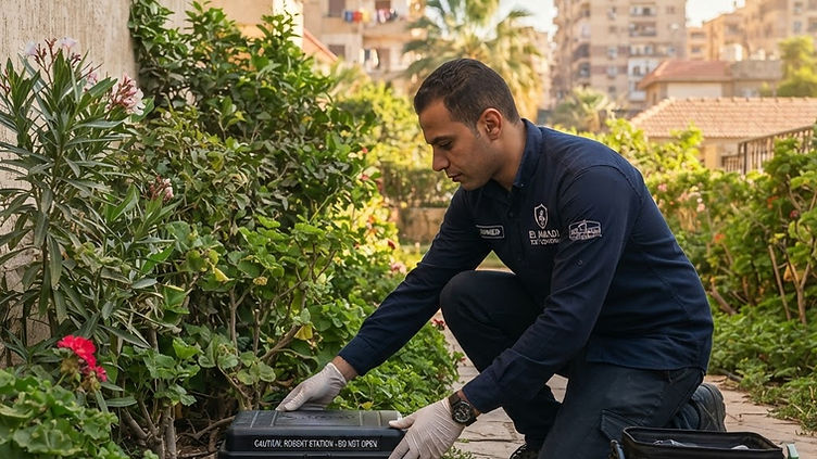 مكافحة حشرات وقوارض في حدائق المعادي: دليل عملي وخطة تنفيذ