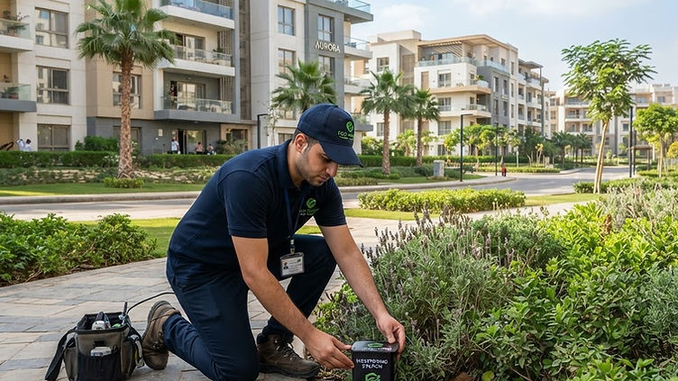 شركة مكافحة حشرات في المستقبل — رش وتطهير بضمان