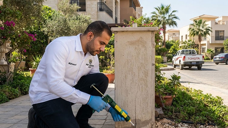 مكافحة حشرات وقوارض في التجمع الثالث: دليل عملي وخطة تنفيذ