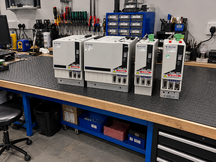 Servo Drive Repair at our Bolton workshop