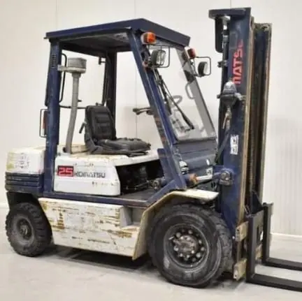 Used Komatsu diesel forklift
