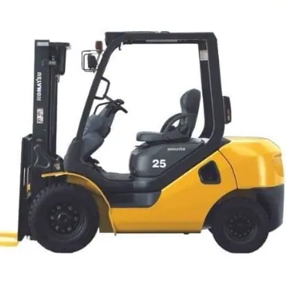 Used Komatsu diesel forklift
