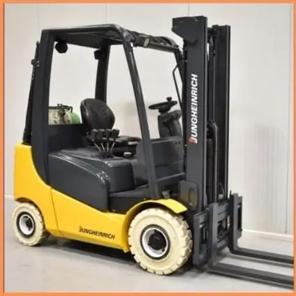 Used Jungheinrich LPG forklift