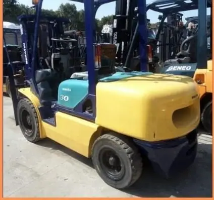 Used Komatsu diesel forklift