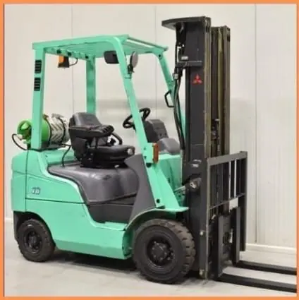 Used Mitsubishi LPG forklift