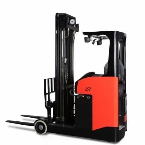 Reach truck για ράφια (ανυψωτικό πλαϊνής φόρτωσης)
